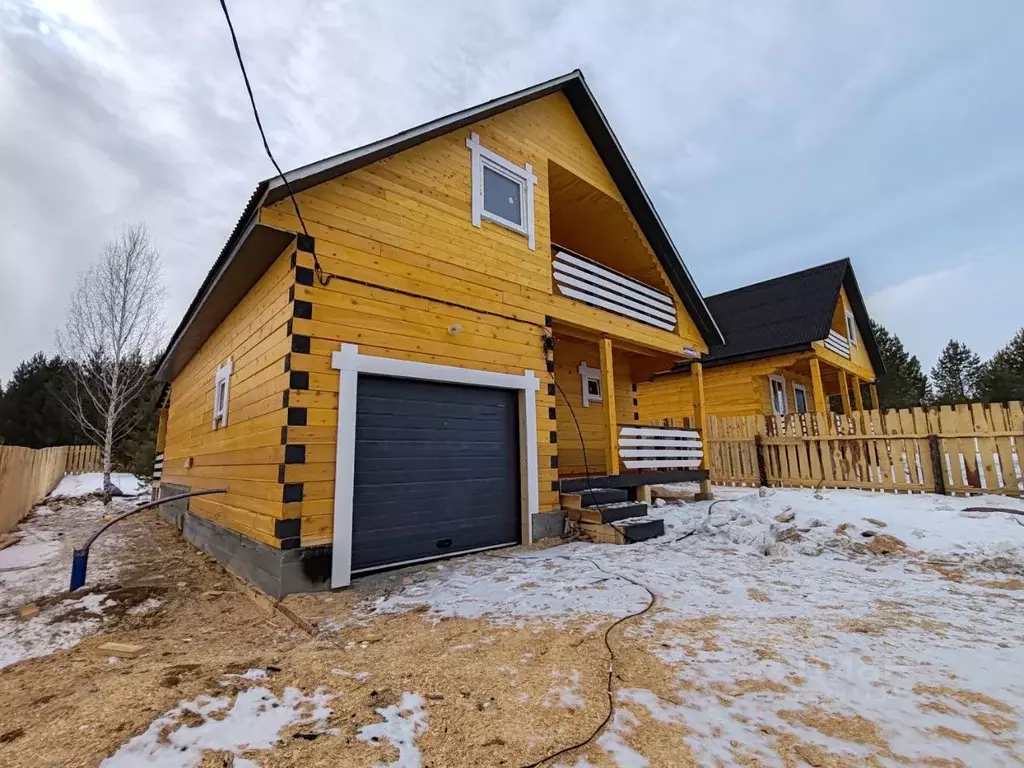 Дом в Иркутская область, Иркутский муниципальный округ, д. Карлук ул. ... - Фото 1