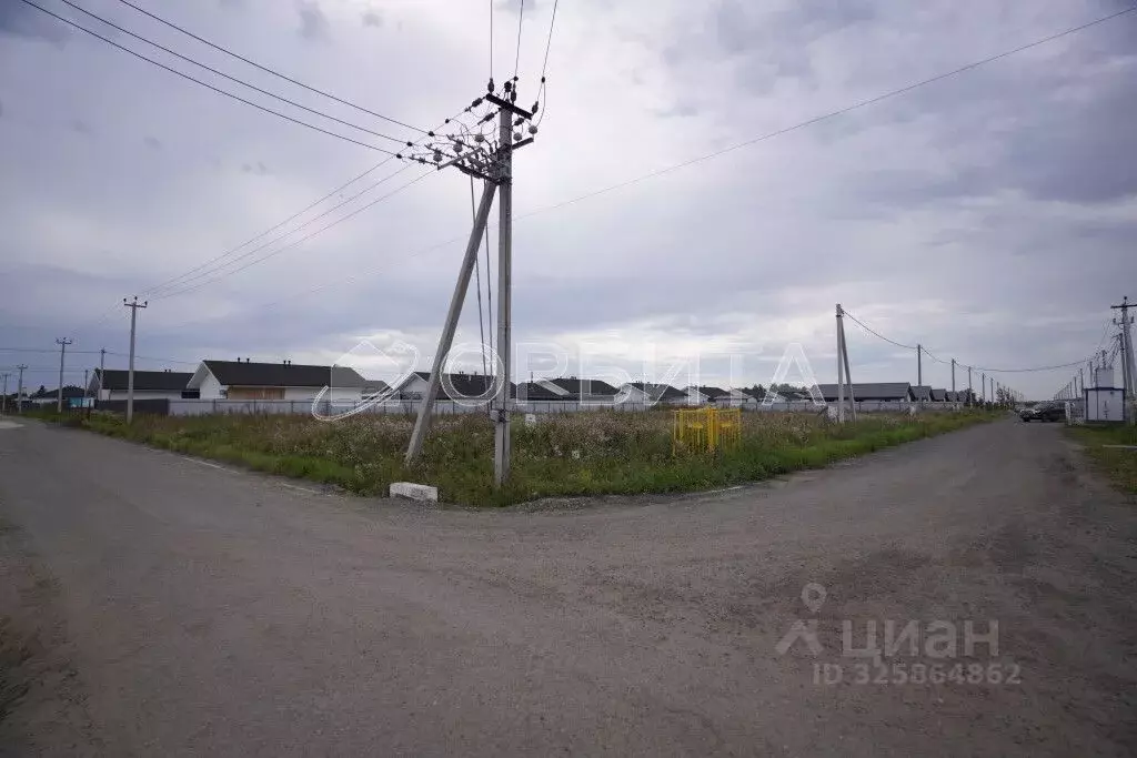 Участок в Тюменская область, Тюменский муниципальный округ, д. Елань ... - Фото 2