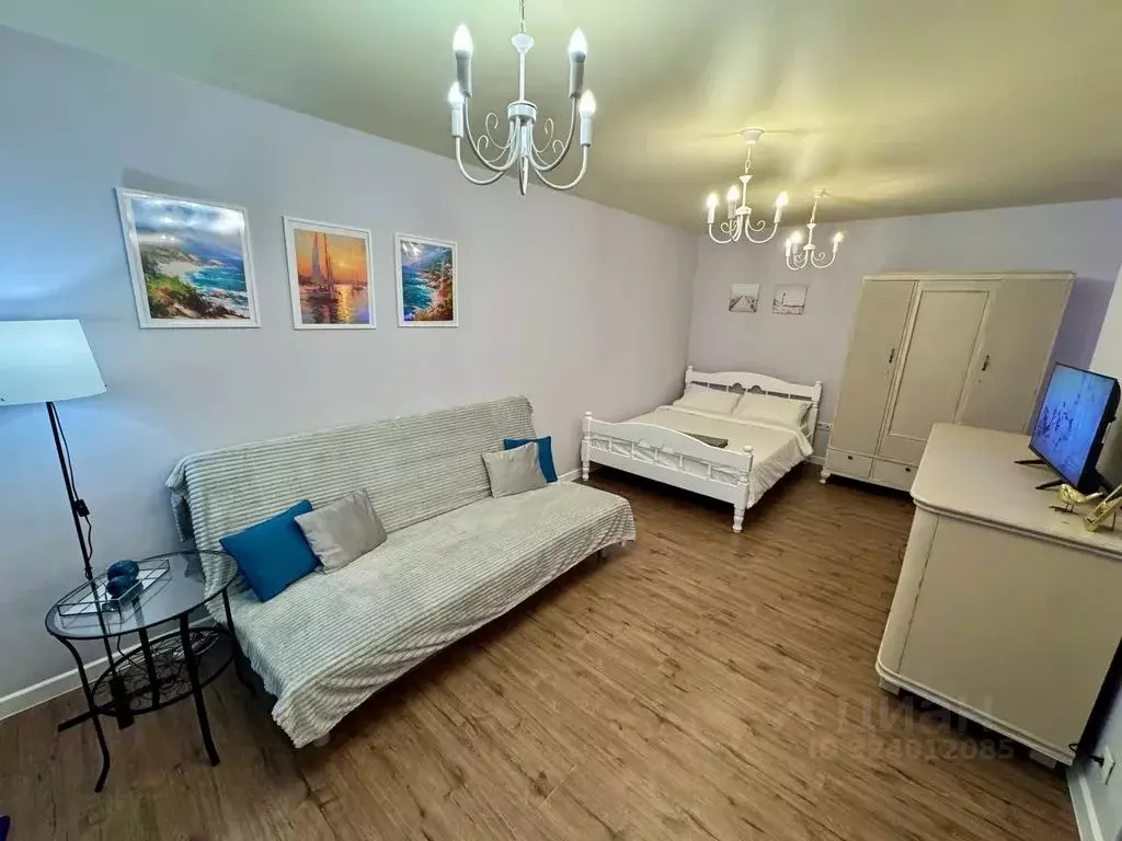 Студия Москва ул. Усачева, 19К3 (40.0 м) - Фото 1
