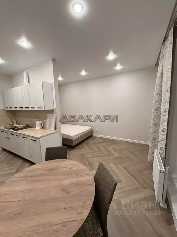 Студия Красноярский край, Красноярск Свободный просп., 66Рк4 (30.0 м) - Фото 1