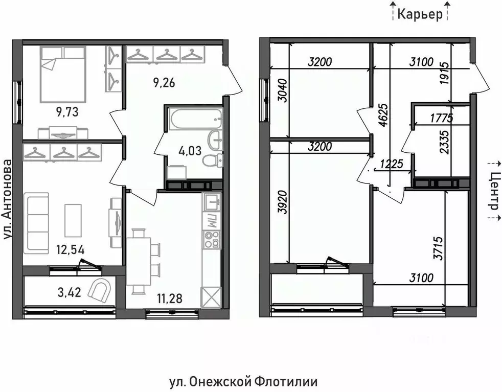 2-к кв. Карелия, Петрозаводск ул. Онежской Флотилии, 10 (50.26 м) - Фото 0