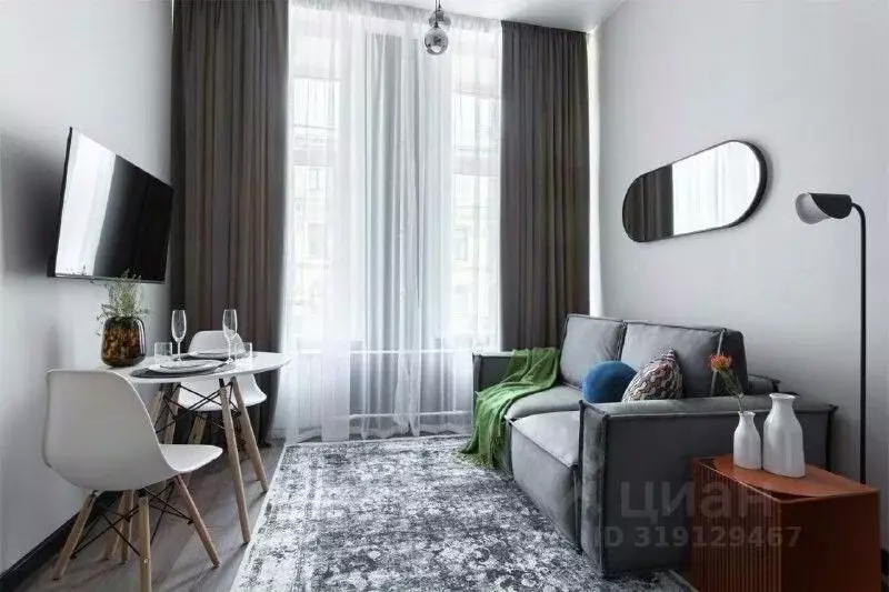 Студия Санкт-Петербург ул. Марата, 39 (20.2 м) - Фото 1