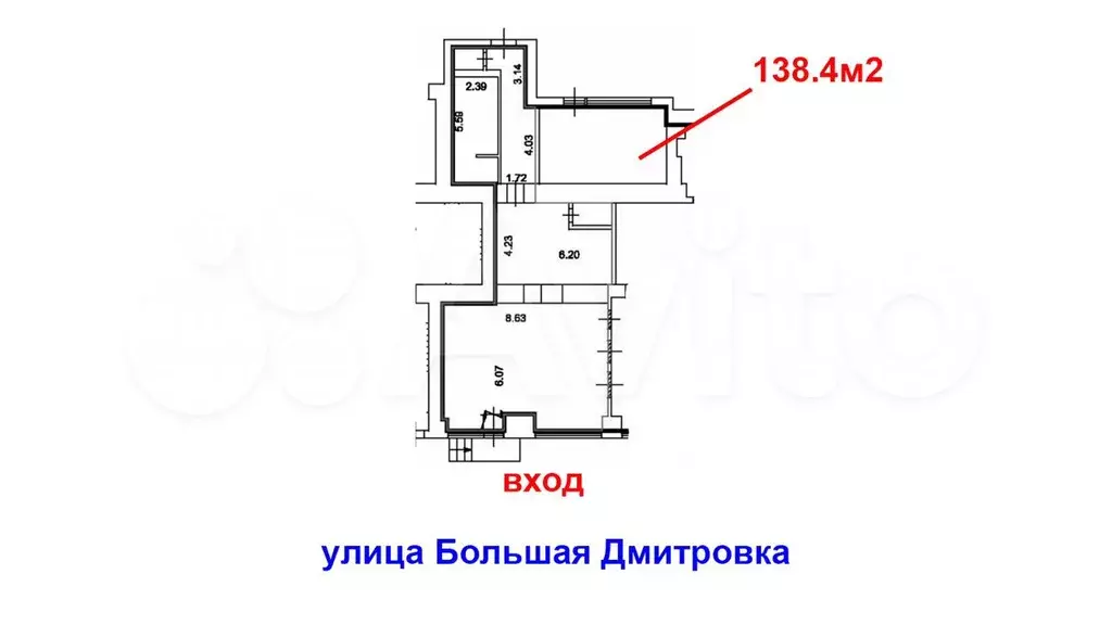 134,8м2, ПСН, трафик - Фото 0