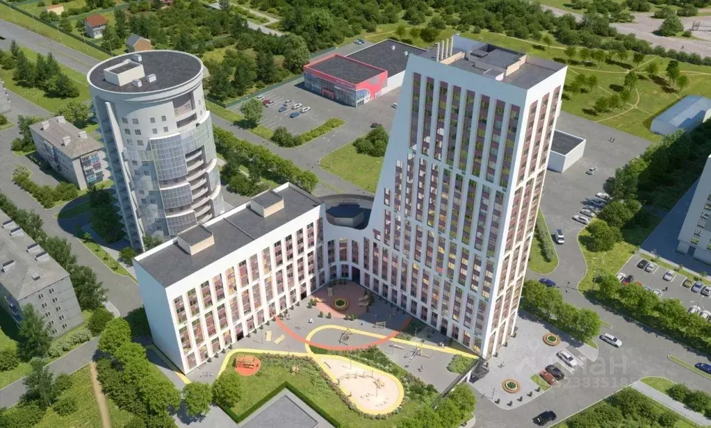 3-к кв. Свердловская область, Екатеринбург ул. Щербакова, 145В (80.3 ... - Фото 1