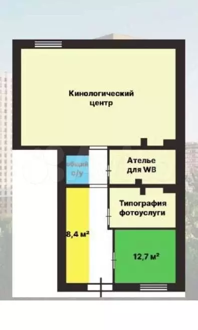 Сдам островок свободного назначения, 8.4 м - Фото 0