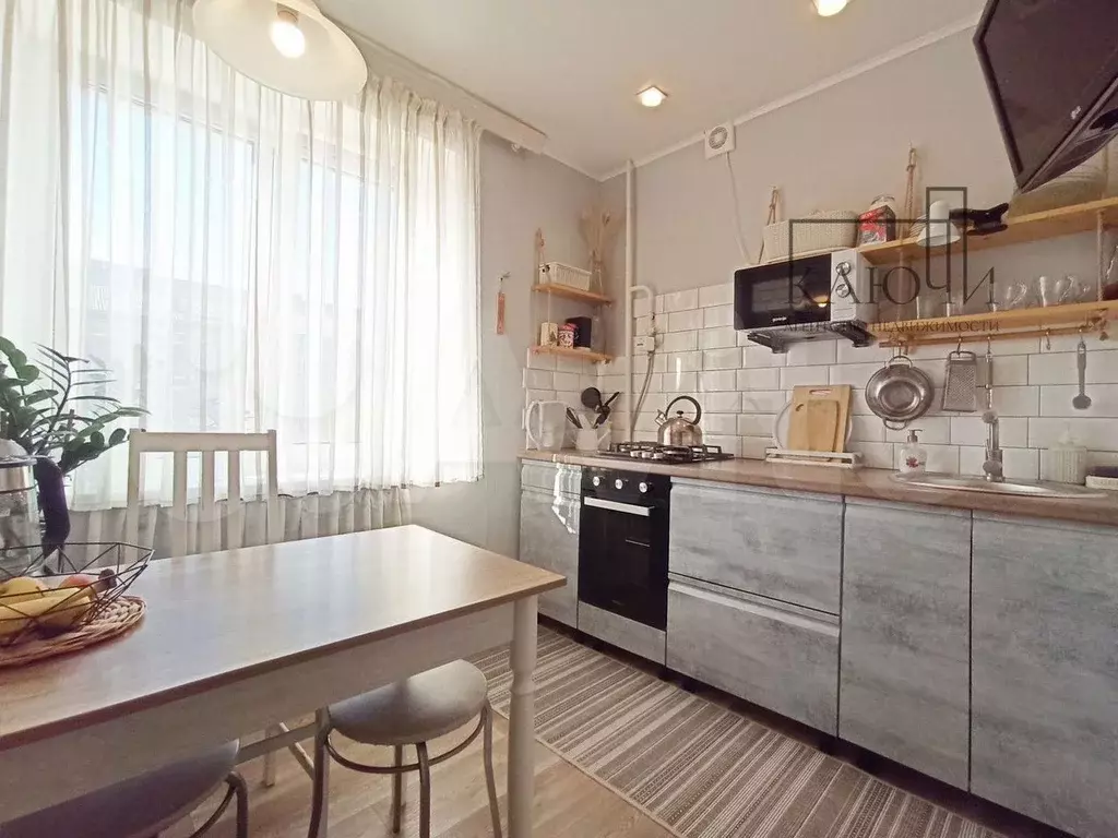 3-к. квартира, 51,6 м, 4/5 эт. - Фото 0