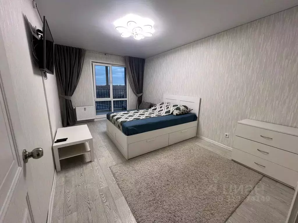 1-к кв. Татарстан, Зеленодольск просп. Строителей, 4 (42.0 м) - Фото 1