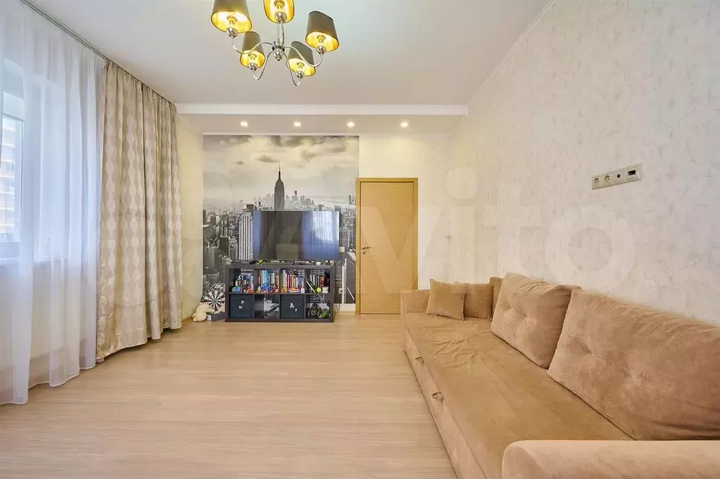2-к. квартира, 73,1 м, 6/16 эт. - Фото 1