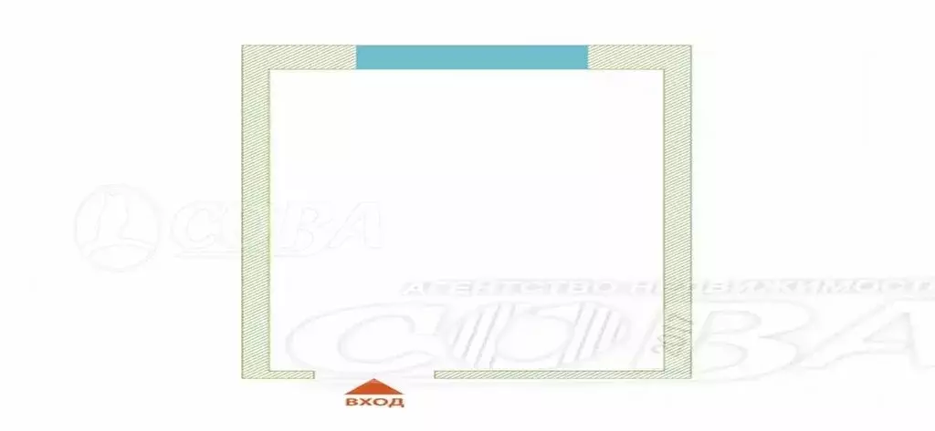 1к в -комнатной квартире (13 м) - Фото 2