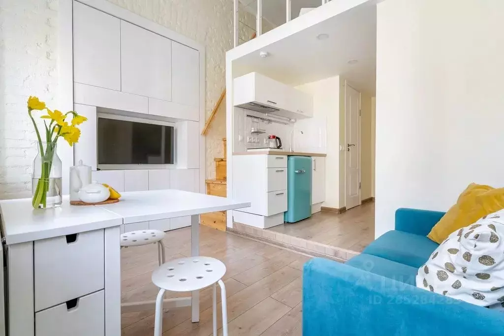 Студия Санкт-Петербург Литейный просп., 45/8 (16.0 м) - Фото 1