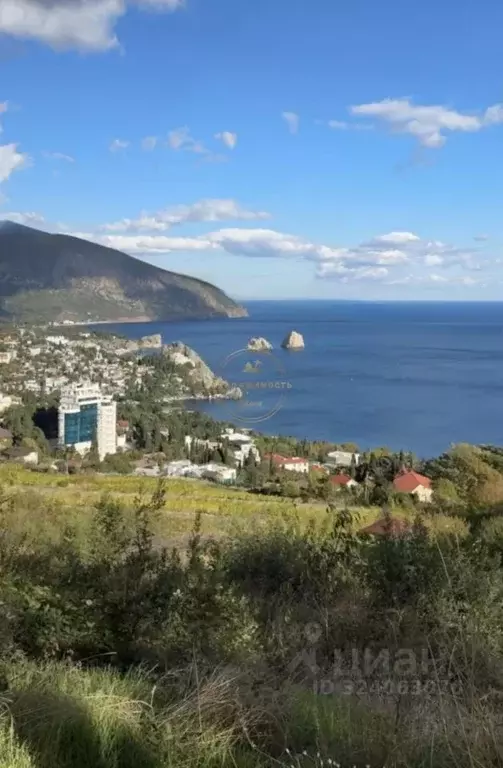 Участок в Крым, Ялта муниципальный округ, Гурзуф пгт ш. Гурзуфское, 22 ... - Фото 1