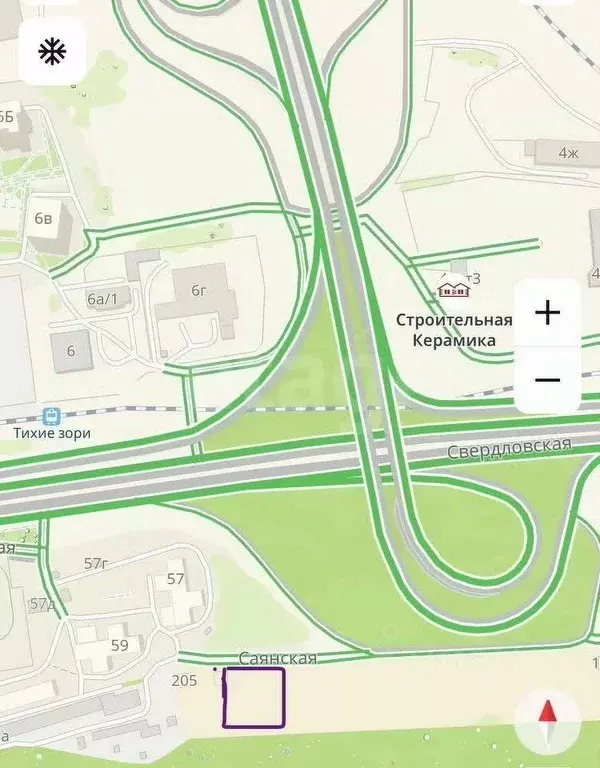 Участок в Красноярский край, Красноярск Саянская ул., 197 (19.96 сот.) - Фото 1