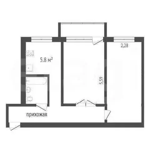 2-комнатная квартира: Вологда, улица Можайского, 46 (43.8 м) - Фото 1