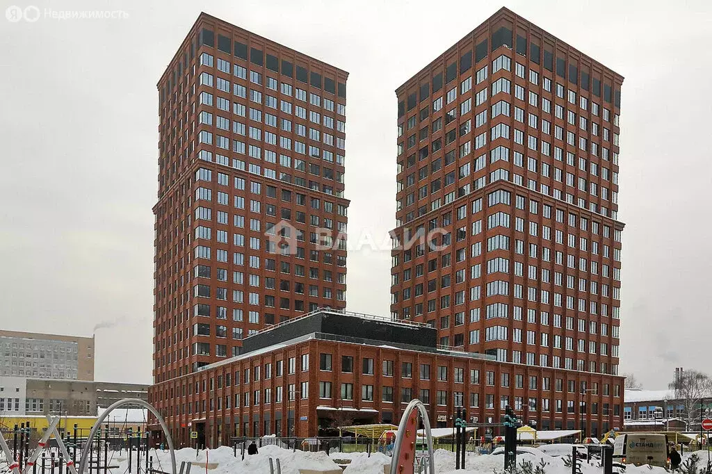 Квартира-студия: Москва, Новоалексеевская улица, 16к4 (38.2 м) - Фото 1