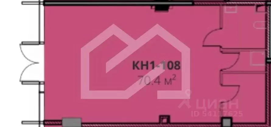 Торговая площадь в Москва ул. Гастелло, 30 (70 м) - Фото 2