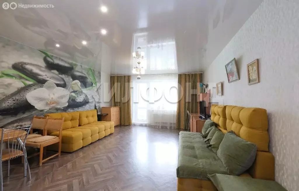 Квартира-студия: Новосибирск, улица Виталия Потылицына, 11 (38.4 м) - Фото 1