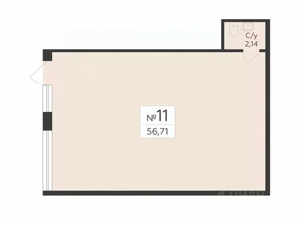 Помещение свободного назначения в Воронежская область, Воронеж ул. ... - Фото 1
