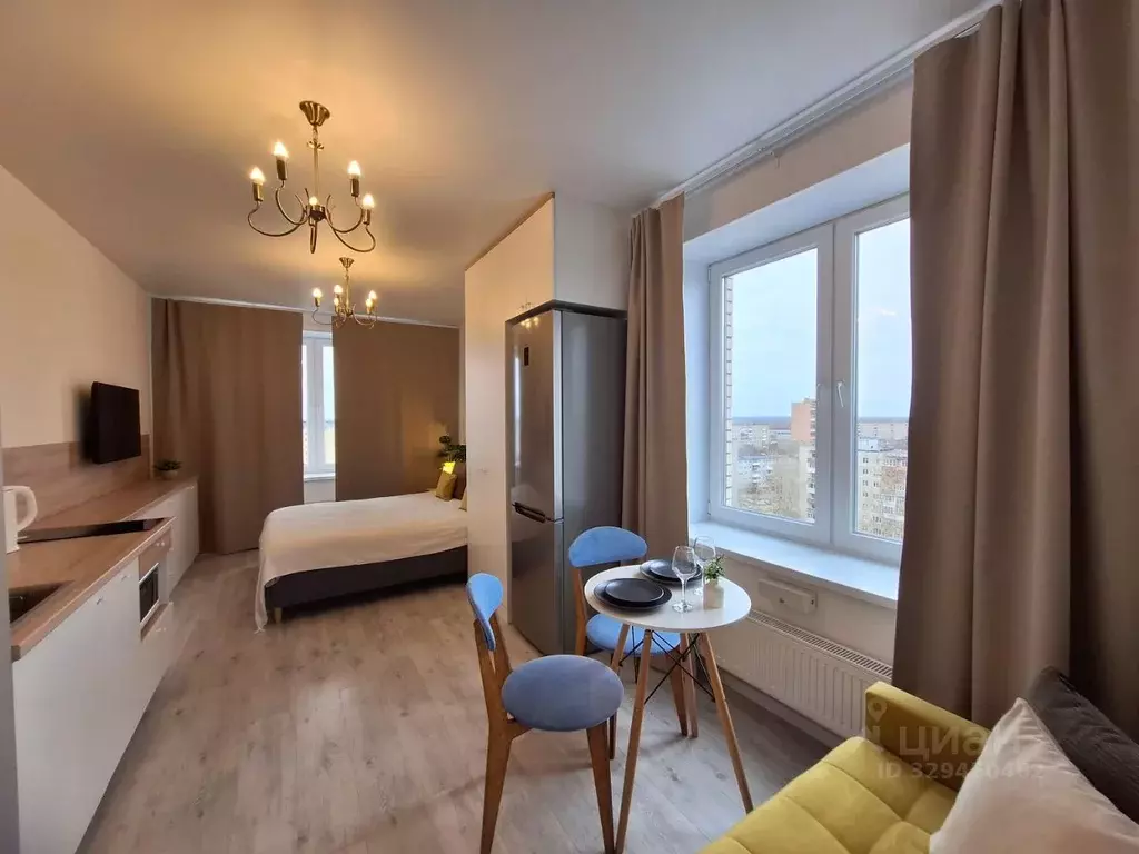 Студия Архангельская область, Архангельск ул. Гагарина, 44 (26.6 м) - Фото 1