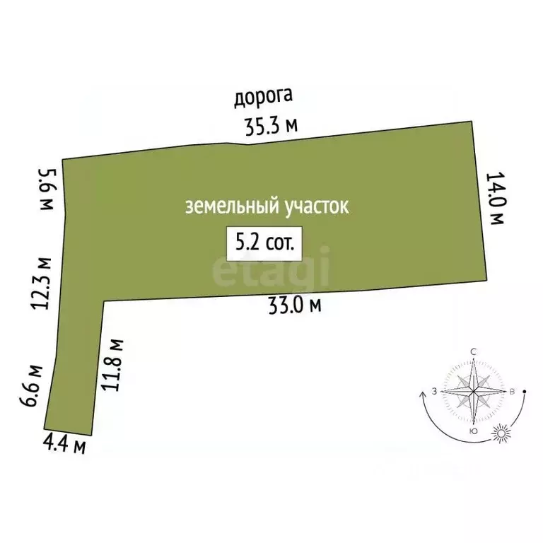 Участок в Костромская область, Кострома Восход СТ, 119 (5.2 сот.) - Фото 2
