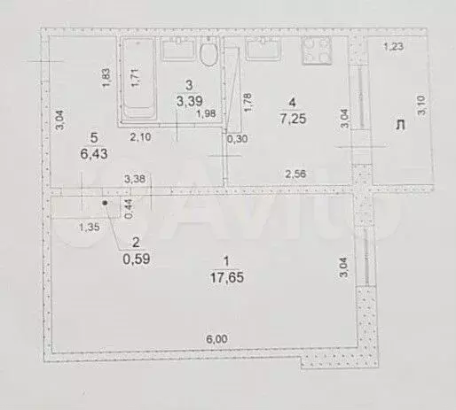 1-к. квартира, 35,1 м, 3/9 эт. - Фото 0