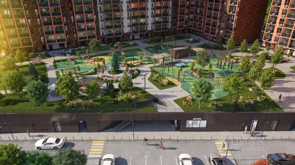 Студия Московская область, Балашиха Гагарина мкр, ул. Проектная, 9Ас1 ... - Фото 2