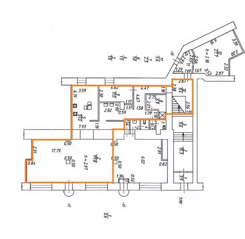 Помещение свободного назначения в Санкт-Петербург Каменноостровский ... - Фото 2