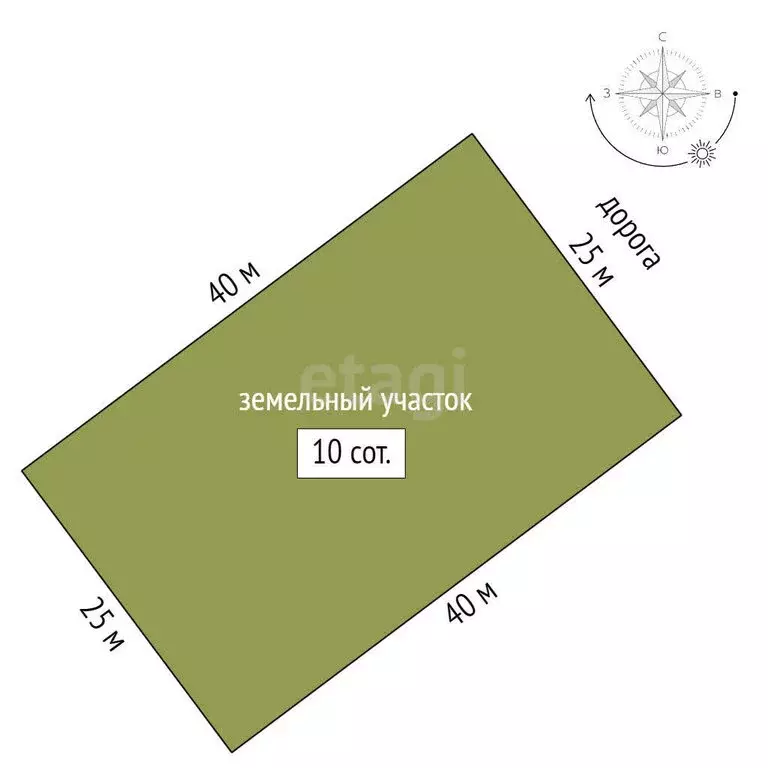 Участок в Ялуторовск, улица Егорова (10 м) - Фото 1