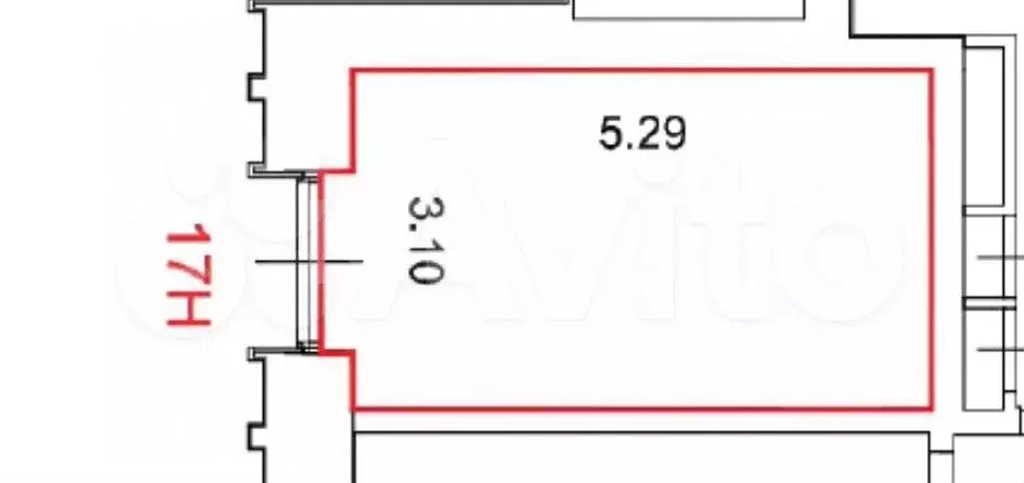 Сдам помещение свободного назначения, 17 м - Фото 0