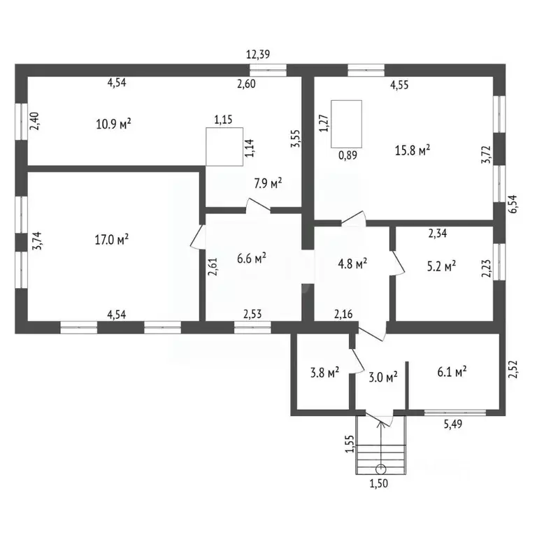 Дом в Амурская область, Ивановский муниципальный округ, с. Черемхово ... - Фото 2