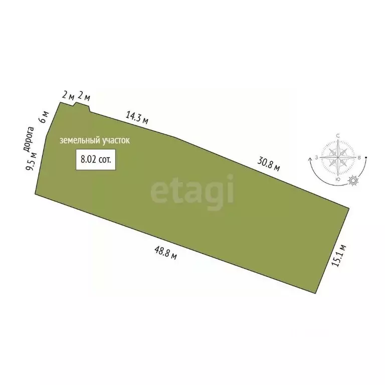 Дом в Тамбовская область, Тамбовский муниципальный округ, с. Донское ... - Фото 1