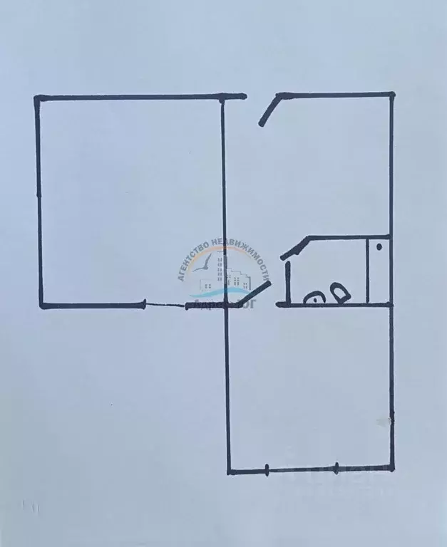 2-к кв. Краснодарский край, Анапа Пионерский просп. (32.0 м) - Фото 2