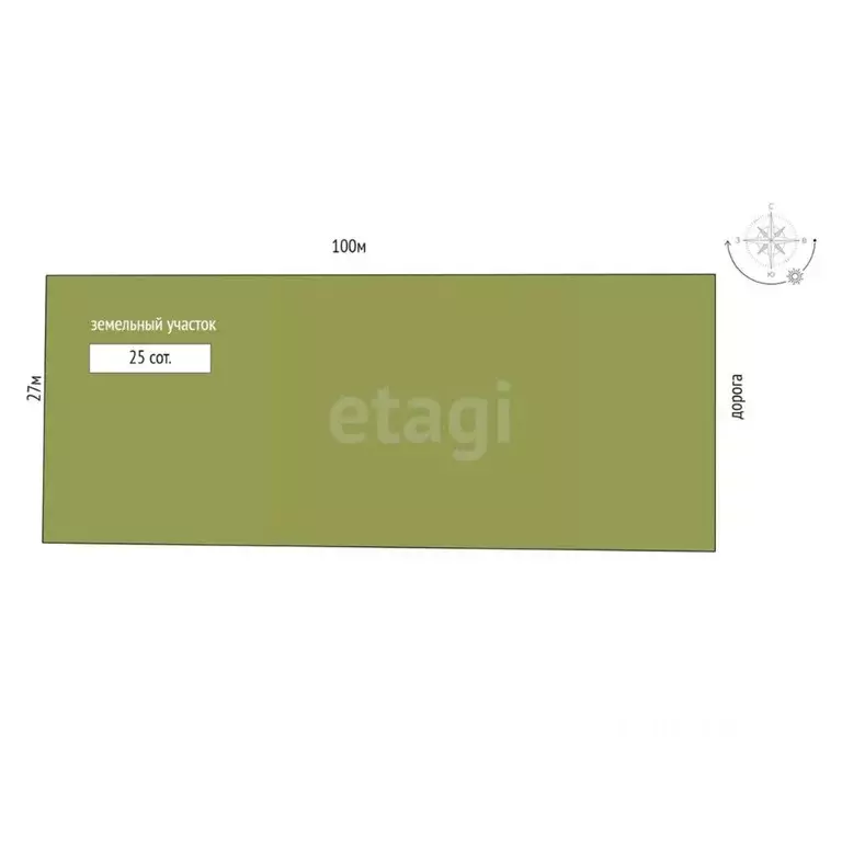 Участок в Крым, Кировский район, Журавское с/пос, с. Маковское ул. ... - Фото 2