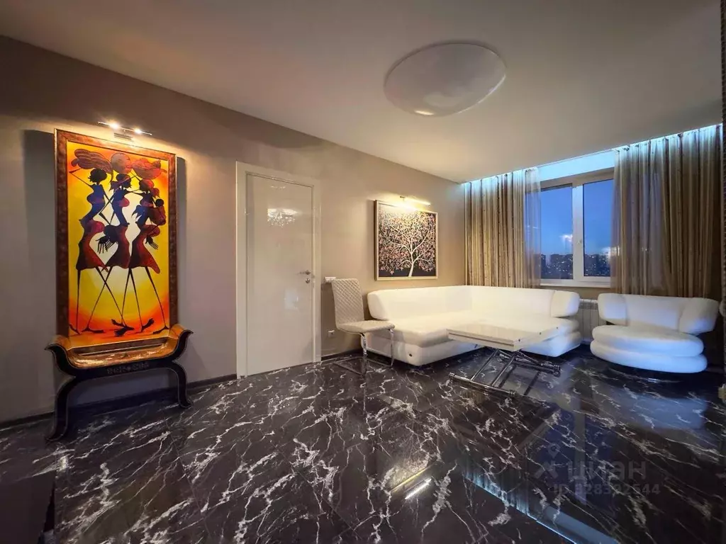 3-к кв. Москва Хорошевское ш., 12к1 (87.0 м) - Фото 1