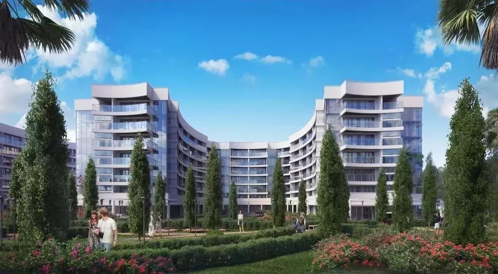 Офис в Краснодарский край, Сочи ул. Просвещения, 32 (100 м) - Фото 1