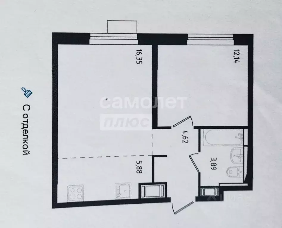 2-к кв. Московская область, Химки городской округ, д. Юрлово к1/1 ... - Фото 2