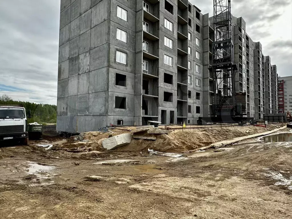 2-к. квартира, 62 м, 1/10 эт. - Фото 1