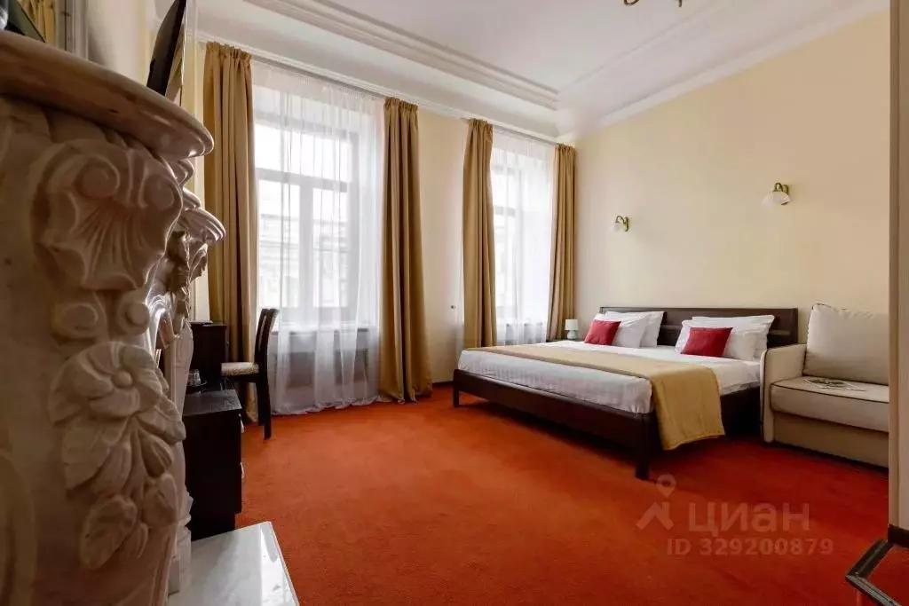 Комната Санкт-Петербург ул. Рубинштейна, 5 (10.0 м) - Фото 1