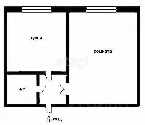1-к кв. Смоленская область, Смоленск ул. Чкалова, 9 (21.0 м) - Фото 0
