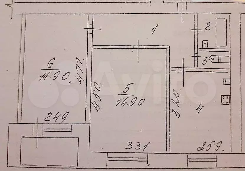 2-к. квартира, 50 м, 5/9 эт. - Фото 0