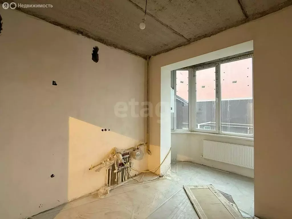 2-комнатная квартира: Баксан, улица имени Ю.А. Гагарина, 2/7с20 (57.9 ... - Фото 2