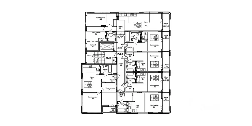 2-к кв. Калининградская область, Калининград Теодор Кроне жилой ... - Фото 2