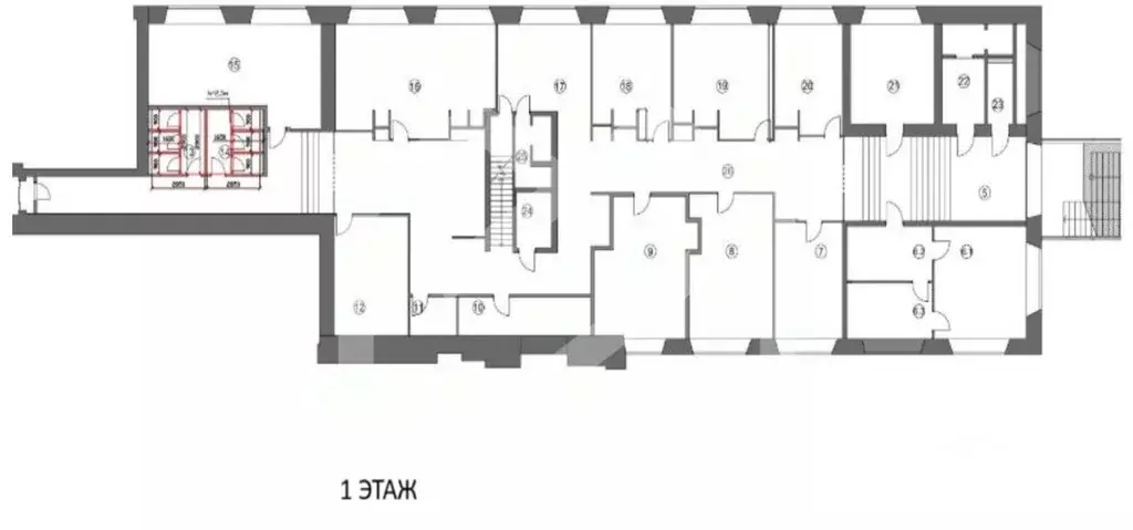 Помещение свободного назначения в Москва Большой Саввинский пер., 12С6 ... - Фото 2