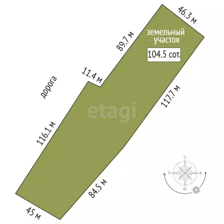 Участок в Марий Эл, Куженерский район, Иштымбальское с/пос, д. ... - Фото 2