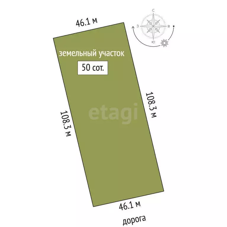 Участок в Старый Крым, 5-й переулок (50 м) - Фото 1