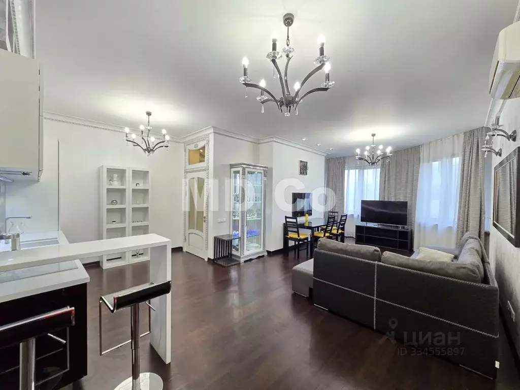 3-к кв. Москва ул. Дмитрия Ульянова, 6к1 (92.0 м) - Фото 2