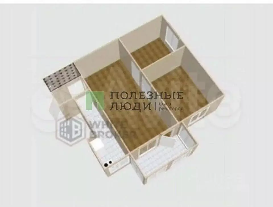 3-к кв. Крым, Ялта ул. Тренева, 3 (60.1 м) - Фото 1