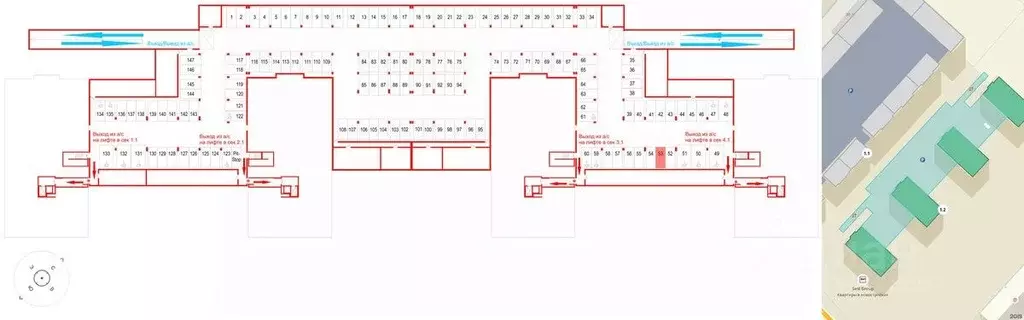 Гараж в Санкт-Петербург Октябрьская наб. (13 м) - Фото 1