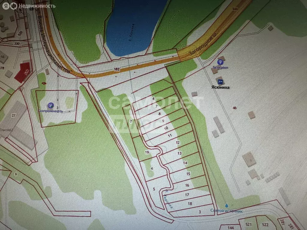 Участок в Ивановский муниципальный округ, территория Богданихская (2.7 ... - Фото 1