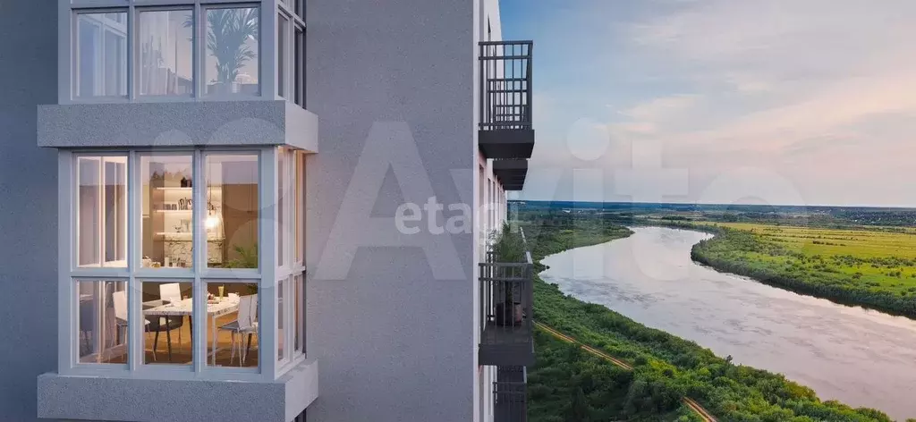 Квартира-студия, 23,4 м, 13/20 эт. - Фото 1