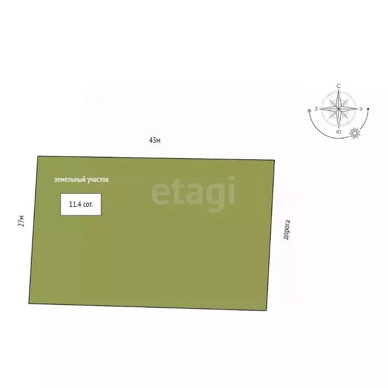 Участок в Архангельская область, Приморский муниципальный округ, д. ... - Фото 2